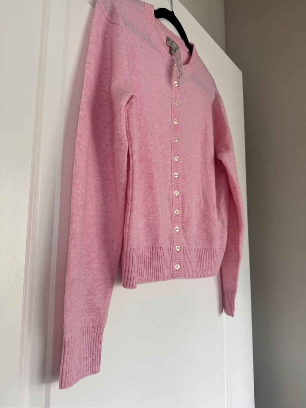 J. CREW Women's Perfect Cashmere Cardigan Heather Bouquet Small NWT *SEE NOTE!* - Picture 3 of 16